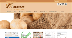 Desktop Screenshot of potatoesnz.co.nz